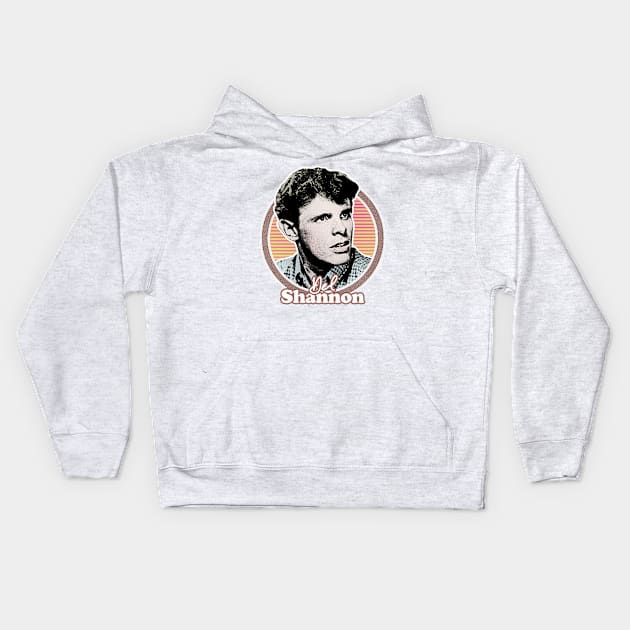 Del Shannon // Retro Style Fan Design Kids Hoodie by DankFutura